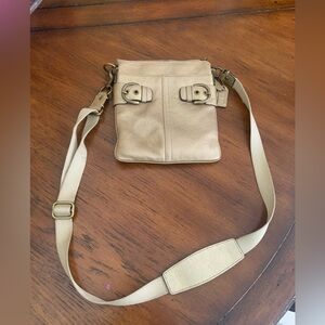 Coach Adjustable Removable Gold Crossbody